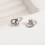Earring Clip Backs Secure 8-Shape for Heavy Hoops Gold 7
