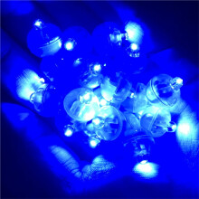 Mini LED RGB Flash Ball Lamp Round 100/50/30 pcs