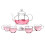 NICEXMAS Heat Resistant Teaware Set 6 Pieces 4