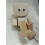 Figurine décorative en bois, bloc de bois, assise, 1 pièce 5