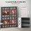 16-Compartment Media Shelf - Black 5