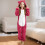 Bear Ear Plush-Lined One-Piece Pyjama Set Hooded Ages 3-12 2