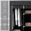 Fabric Wardrobe, with Rails and Shelves - Black 6