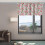 Kitchen Curtain Valance Floral Polyester 55x18 Inches 5