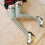 Women's Stripe Knee Socks with Strawberry Bow Pattern, Soft 3