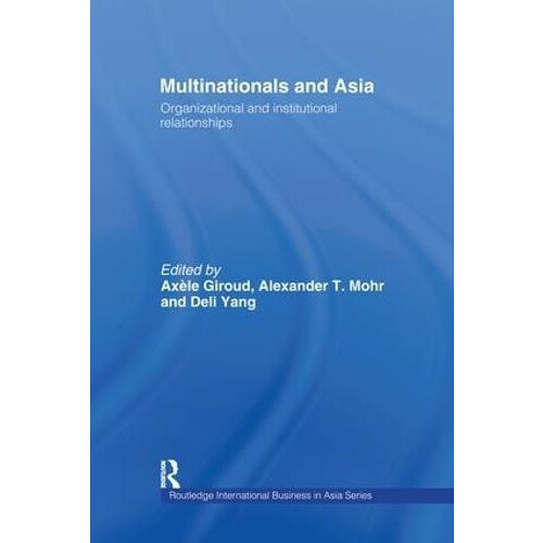 Multinationals and Asia Hardcover Book