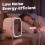 Homcom HOMCOM Skincare Refrigerator with LED Mirror, Cooling Function, Pink 6