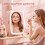 Homcom HOMCOM Skincare Refrigerator with LED Mirror, Cooling Function, Pink 4