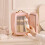 Homcom HOMCOM Skincare Refrigerator with LED Mirror, Cooling Function, Pink 8