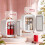 Homcom HOMCOM Skincare Refrigerator with LED Mirror, Cooling Function, White 3