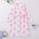 Soft Flannel Winter Bathrobe Fleece Print Pattern 3
