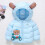 Children's Warm Hooded Jacket Blue Size 110 2