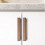 Wooden Drawer Knobs Chinese Style Black Walnut 2 pcs 4