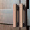 Wooden Drawer Knobs Chinese Style Black Walnut 2 pcs 6
