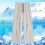 Men's Slim Fit Stretch Trousers with Studs 1 Pair 2