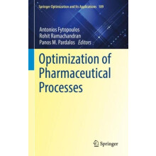 Optimization of Pharmaceutical Processes Hardcover Book