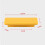 Drawer Knobs Trapezoid Wooden Yellow 64mm 4 pcs 2