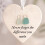 Heart-Shaped Sea Glass Ornament for Christmas Tree 3