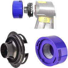 Motor-Rückdeckel- und hinterer HEPA-Filter-Konvertierungs-Kit, kompatibel mit Dyson V7 V8