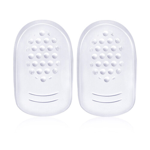 Silicone gel heel cups, shoe inserts, shock absorbing, support 1 pair  S