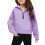 Girls Half-Zip Pullover Hoodie Long Sleeve Sweatshirt with 4