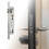 Stainless Steel Frame Lock Door Hardware 2 pcs 4