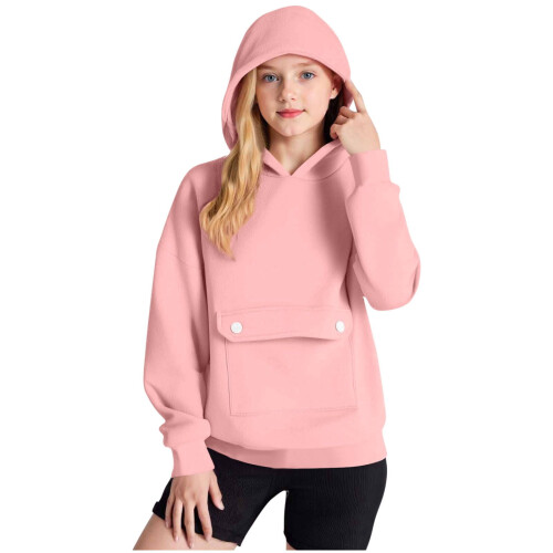 Women's Pullover Hoodie Long Sleeve Loose Fit Sweatshirt 2