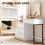 Homcom HOMCOM Vanity Makeup Desk LED Mirror Bedroom White 6
