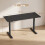 Homcom (Black) HOMCOM Standing Desk Memory Control Adjustable 3