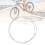Bicycle Brake Cable with Housing Cylindrical 3X 7