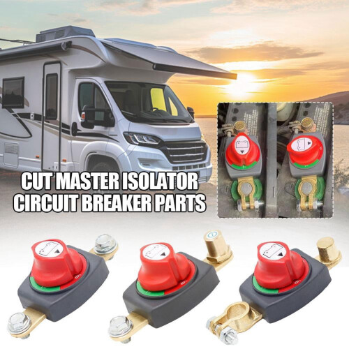 Battery Disconnect Isolator Negative Cut-off Rotary Switch 1