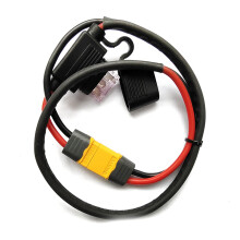 5X Elektrische Fiets Batterij Power Kabel Lithium Batterij Controller Zekering Waterdicht 14AWG Ontlading Draad XT60