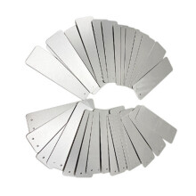 200 Stuks Aluminium Plantenlabels, Metalen Plantenlabels, Boom-ID-Tags Plant Aluminium Label Ronde Kunst Aluminium Label