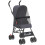 Foldable Dog Stroller for Mini Breeds – Dark Grey 1