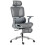 (Grey, Mesh) Ergonomic High-Back Mesh Office Chair - Grey 1