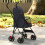 Foldable Dog Stroller for Mini Breeds – Dark Grey 8