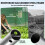 2x3m Walk-in Polytunnel Greenhouse, Hinged Door 7