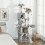 PawHut PawHut Cat Tree, 192 cm Multi-Level Cat Tower for Indoor Kittens 1