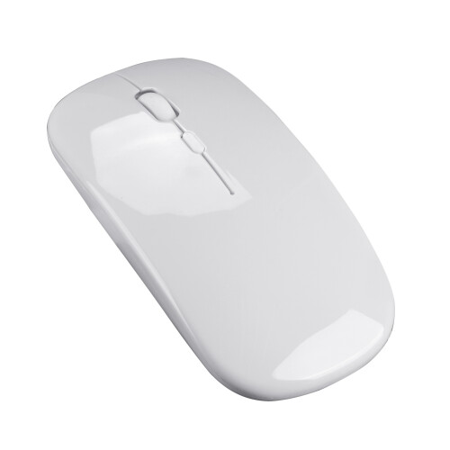 Wireless Mouse - 2.4G Silent Optical Mouse White