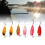 (5PCS)Bionic Bait Hook Multicolore Pesca Bass Blackfish Catfish Aringa Tilapia Carpa 2