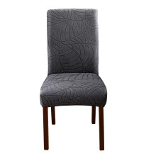 Dehnbare Stuhlhussen für den Essbereich DarkGrey