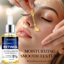 (30ml) Retinol And Collagen Powerful Moisturizing Firming Facial Serum, Containing Natural Moisturizing Ingredients,