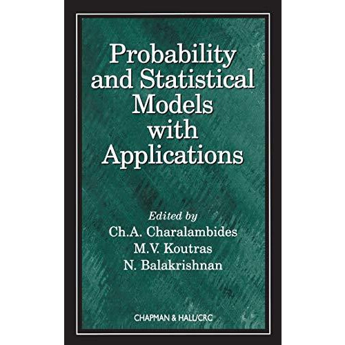 Probability and Statistical Models with Applications Hardcover Book