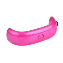 (Rose Red)Usb Mini Nail Lamp Led Nails Polish Drying Device Light Therapy Tool Machine