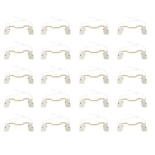 20X R7S Bulb Socket Lamp Holder Connector Metal Ceramics Handle for Flood Light, 118mm