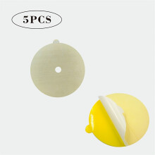 (5PCS) Pièges de remplacement anti-puces et punaises de lit, tapis ronds collants de 15.8cm pour zones d'animaux domestiques,