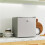 46 Litre Lockable Countertop Fridge - Grey 4