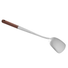 3X Wok Spatula and Ladle Tool Set, 17 Inches Spatula for Wok, Stainless Steel Wok Spatula