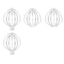4X Frullatore Per Frusta Un Filo Nel Acciaio Inossidabile Per K45Ww 9704329 Palloncino