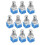20PCS Guitar Effects Pedal Footswitch 3PDT Stomp Pedal  9-Pin Locking Push Button Foot 3